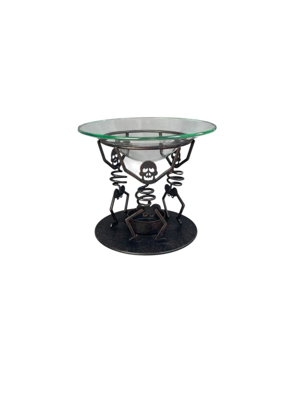 Party Lite Retired Bones Aroma Wax Melts Warmer Halloween Skeletons Spooky